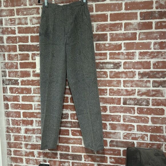 Givenchy Women’s Vintage Wool Blend High Waisted Trousers Size 10 Fair Condition - Picture 1 of 6